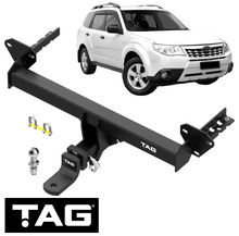 TAG HEAVY DUTY TOW BAR TO SUIT SUBARU FORESTER SH FB25 EJ255 EE20 EE20Z 2.0L 2.5L F4 WAGON ONLY