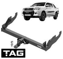 TAG HEAVY DUTY TOW BAR TO SUIT TOYOTA HILUX WORKMATE TGN16R TGN26R 2TR-FE 2.7L I4