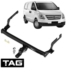 TAG HEAVY DUTY TOW BAR TO SUIT HYUNDAI ILOAD TQ G4KC G4KG D4CB TURBO DIESEL 2.4L 2.5L I4