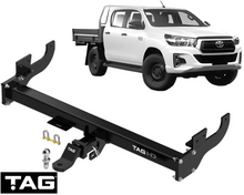 TAG HEAVY DUTY TOW BAR TO SUIT TOYOTA HILUX WORKMATE TGN16R TGN111R TGN121R 2TR-FE 2.7 I4 04/2005 ON