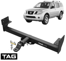 TAG HEAVY DUTY TOW BAR TO SUIT NISSAN PATHFINDER R51 YD25DDTI TURBO DIESEL 2.5L I4