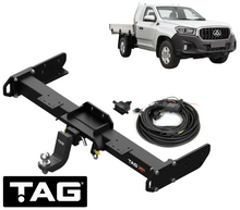 TAG EXTREME RECOVERY (XR) TOW BAR & WIRING KIT TO SUIT LDV T60 SK SC28R150Q5 2.8 I4 CAB CHASSIS ONLY