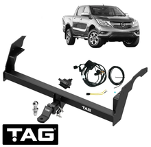 TAG HEAVY DUTY TOW BAR & WIRING KIT TO SUIT MAZDA BT-50 UP UR P4AT 2.2L I4 4WD & RWD STYLESIDE ONLY