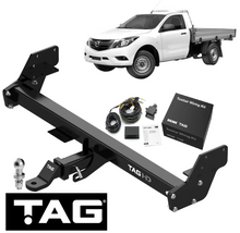 TAG HD TOW BAR & BRINK WIRING KIT TO SUIT MAZDA BT-50 B22 B32 UP UR P4AT 2.2 I4 09/11 ON 4WD & RWDc