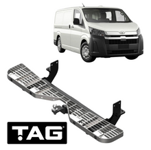 TAG HD 3-PIECE DESIGN TOW BAR KIT FOR TOYOTA HIACE GDH320 1GD-FTV 2.8L I4 FACELIFT MODELS 08/2025 ON