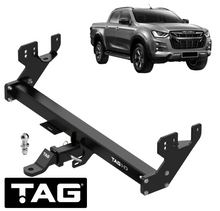 TAG HEAVY DUTY 3-PIECE DESIGN TOW BAR TO SUIT ISUZU D-MAX TFR TFS 4JJ3-TCX RZ4E-TC 1.9L 3.0L I4