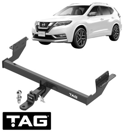 TAG HEAVY DUTY TOW BAR TO SUIT NISSAN X-TRAIL T32 QR25DE MR20DD MR20DE R9M M9R 1.6L 2.0L 2.5L I4