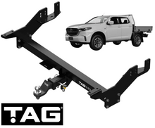 TAG HEAVY DUTY EXTENDED 3-PIECE DESIGN TOW BAR FOR MAZDA BT-50 B19 RZ4E-TC 1.9L 2.0 I4 TRAYBACK ONLY