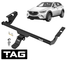 TAG STANDARD DUTY TOW BAR TO SUIT MAZDA CX-3 DK PE-VPS S5-DPTS TURBO DIESEL 1.5L 2.0L I4