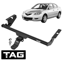 TAG STANDARD DUTY TOW BAR TO SUIT MAZDA3 BK L3 L3-VE 2.3L I4 SP23 MODELS ONLY