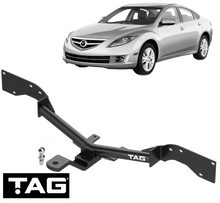 TAG STANDARD DUTY TOW BAR TO SUIT MAZDA6 GH L5-VE R2AA TURBO DIESEL 2.2L 2.5L I4
