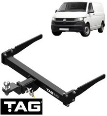 TAG HD 3-PIECE DESIGN TOW BAR FOR VOLKSWAGEN TRANSPORTER 7EB 7EJ 7HB 7HJ 7EA AXD AXE BPC BNZ 2.5L I5