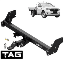 TAG HEAVY DUTY TOW BAR TO SUIT FORD RANGER PX P5AT TURBO DIESEL 3.2L I5 CAB CHASSIS ONLY