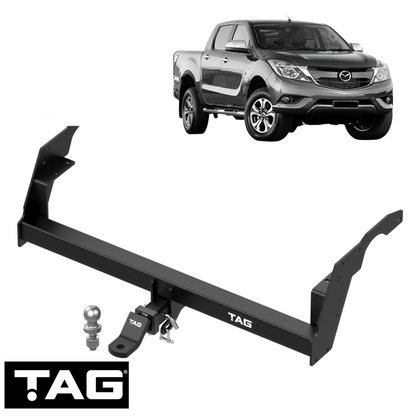 TAG HEAVY DUTY TOW BAR TO SUIT MAZDA BT-50 B22 B32 UP UR P5AT 3.2L I4 4WD & RWD STYLESIDE ONLY