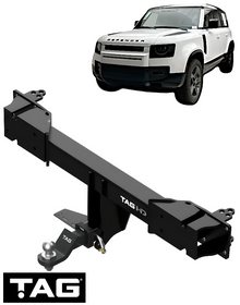 TAG HEAVY DUTY TOW BAR TO SUIT LAND ROVER DEFENDER L663 PT306 AJ20D6 DT306 3.0L I6 WAGON ONLY