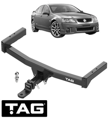 TAG HEAVY DUTY TOW BAR TO SUIT HOLDEN COMMODORE VE VF SIDI LF1 LFW LFX LLT 3.0L 3.6L V6 SEDAN ONLY