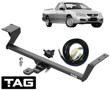 TAG STD DUTY TOW BAR & WIRING KIT TO SUIT HOLDEN COMMODORE VU VY ECOTEC L36 L67 S/C 3.8L V6 UTE ONLY
