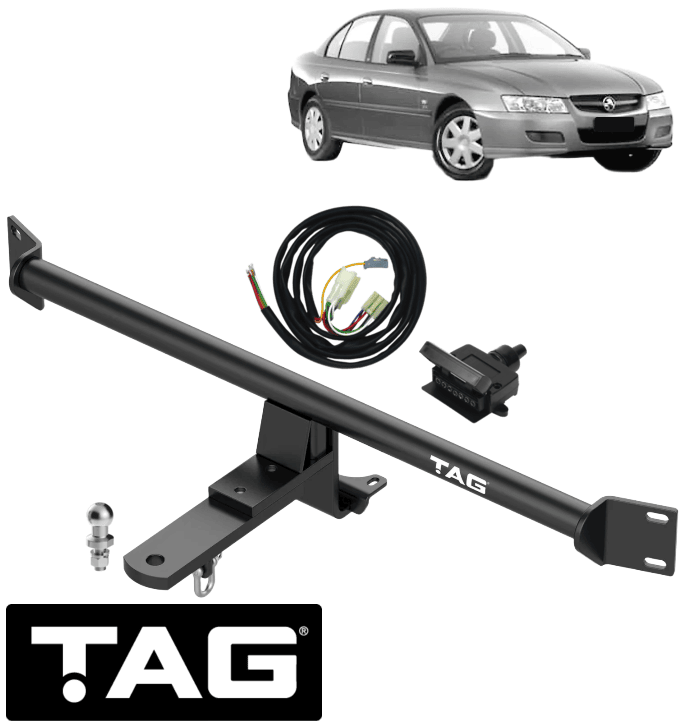 TAG STANDARD DUTY TOW BAR & WIRING KIT TO SUIT HOLDEN COMMODORE VZ LY7 LE0 LW2 3.6L V6