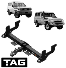 TAG EXTREME RECOVERY (XR) TOW BAR TO SUIT TOYOTA LANDCRUISER HDJ78R 1HD-FTE TURBO DIESEL 4.2L I6