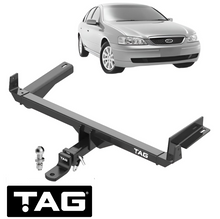 TAG HEAVY DUTY TOW BAR TO SUIT FORD FALCON BA BF FG FG X BARRA 156 182 190 195 4.0L I6 SEDAN ONLY