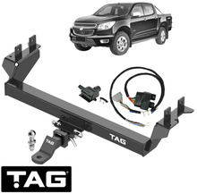 TAG HEAVY DUTY TOW BAR & WIRING KIT TO SUIT HOLDEN COLORADO RC ALLOYTEC LCA 3.6L V6