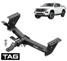 TAG HEAVY DUTY TOW BAR TO SUIT VOLKSWAGEN AMAROK NF DXWA TURBO DIESEL 3.0L V6 STYLESIDE ONLY