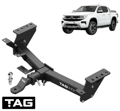 TAG HEAVY DUTY TOW BAR TO SUIT VOLKSWAGEN AMAROK NF DXWA TURBO DIESEL 3.0L V6 STYLESIDE ONLY