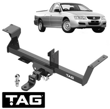 TAG HEAVY DUTY TOW BAR TO SUIT HOLDEN COMMODORE VU VY ECOTEC L36 L67 SUPERCHARGED 3.8L V6 UTE ONLY