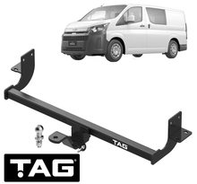 TAG STD DUTY TOW BAR TO SUIT TOYOTA HIACE GRH300R GRH303R GRH320R GRH322R 7GR-FKS 3.5L V6 06/2019 ON