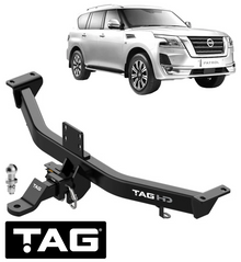 TAG HEAVY DUTY TOW BAR TO SUIT NISSAN PATROL Y62 VK56VD 5.6L V8