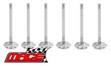 SET OF 6 MACE STANDARD EXHAUST VALVES TO SUIT NISSAN PATROL GQ TB42S TB42E 4.2L I6