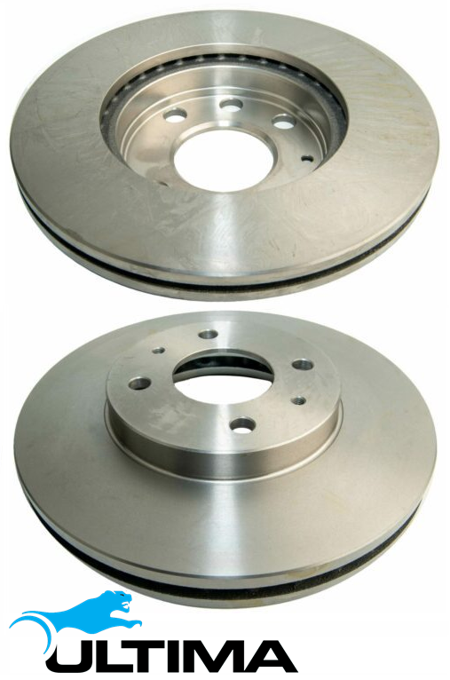 ULTIMA FRONT VENTED DISC BRAKE ROTOR SET TO SUIT NISSAN SENTRA FG SR20DE 2.0L I4