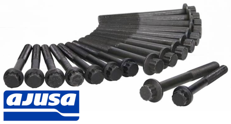 AJUSA CYLINDER HEAD BOLT SET TO SUIT FORD COURIER PD WL DIESEL 2.5L I4 SUITS 64KW