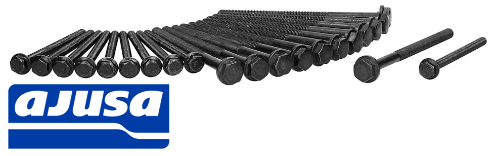 AJUSA CYLINDER HEAD BOLT SET TO SUIT FORD RANGER PX P5AT 3.2L I5 EXCEPT PXXMJ, MEF5 & MFF5 CHASSIS