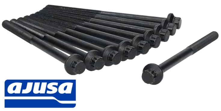 AJUSA CYLINDER HEAD BOLT SET TO SUIT MAZDA CX-7 ER L3-VDT TURBO 2.3L I4 AWD ONLY