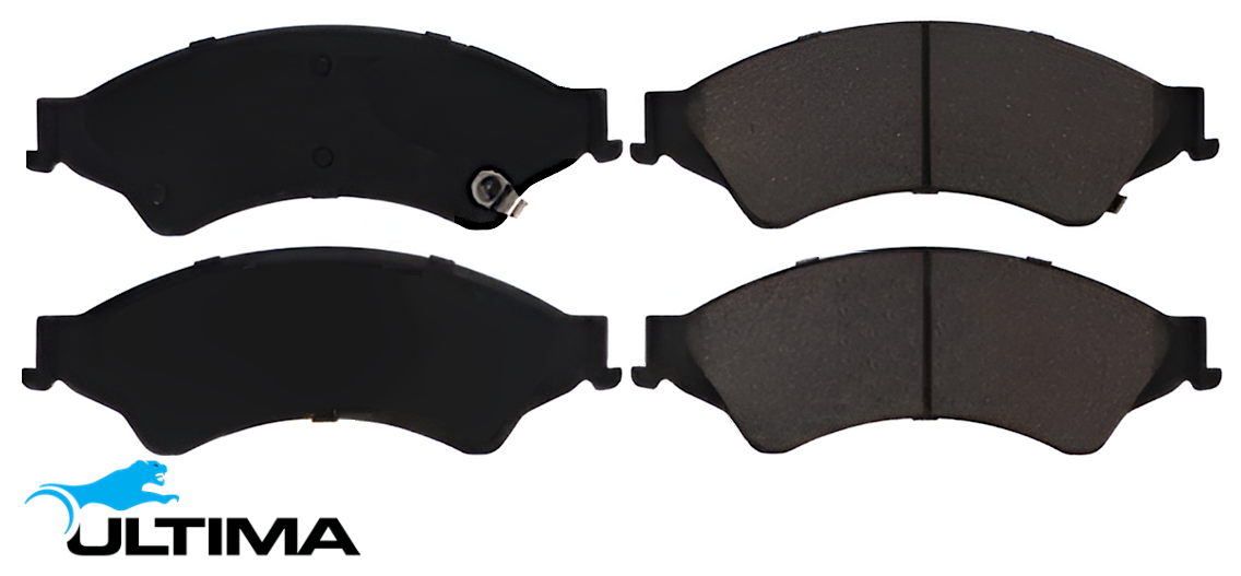 ULTIMA FRONT BRAKE PAD SET TO SUIT VOLKSWAGEN AMAROK NF DXKB TURBO DIESEL 2.0L I4