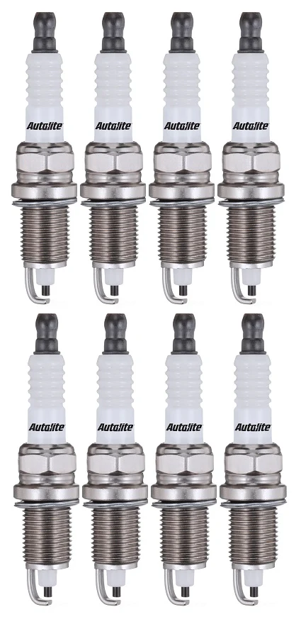 SET OF 8 AUTOLITE SPARK PLUGS TO SUIT HONDA FIT GD L13A 1.3L I4