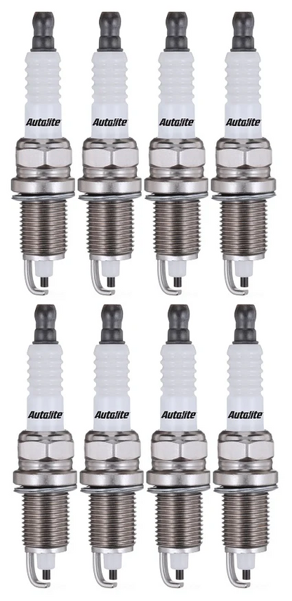 SET OF 8 AUTOLITE SPARK PLUGS TO SUIT HONDA JAZZ GD L13A1 1.3L I4