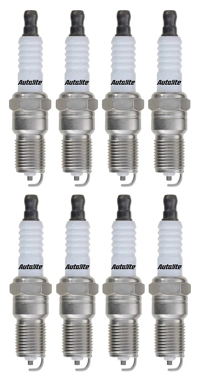 SET OF 8 AUTOLITE SPARK PLUGS TO SUIT HONDA JAZZ GD L13A1 1.3L I4