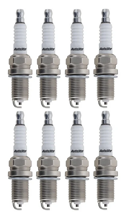 SET OF 8 AUTOLITE SPARK PLUGS TO SUIT HONDA FIT GD L13A 1.3L I4