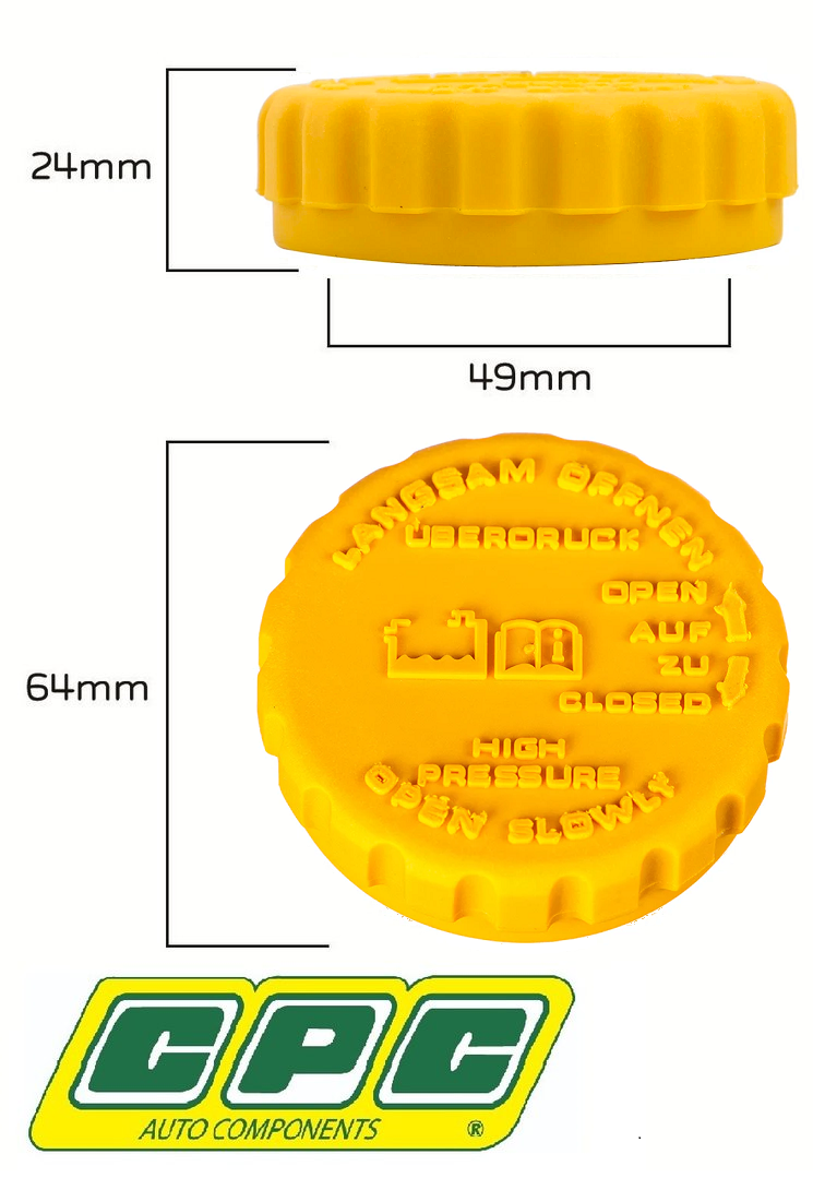 CPC RADIATOR CAP TO SUIT HOLDEN BUICK LN3 3.8L V6