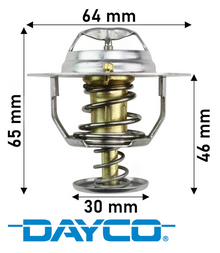 DAYCO 82 DEGREE THERMOSTAT TO SUIT MITSUBISHI TRITON MN HP 4D56T TURBO DIESEL 2.5L I4