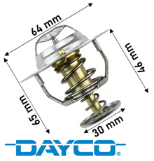 DAYCO 82 DEGREE THERMOSTAT TO SUIT MITSUBISHI TRITON MN HP 4D56T TURBO DIESEL 2.5L I4