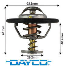 DAYCO 85 DEGREE THERMOSTAT TO SUIT MAZDA BT-50 TFS 4JJ3-TCX TURBO DIESEL 3.0L I4 4WD ONLY