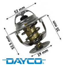 DAYCO 88 DEGREE THERMOSTAT TO SUIT MAZDA BT-50 UP UR P4AT TURBO DIESEL 2.2L I4
