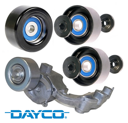 DAYCO AUTOMATIC BELT TENSIONER AND PULLEY KIT TO SUIT TOYOTA PRADO GRJ150R GRJ151R 1GR-FE 4.0L V6