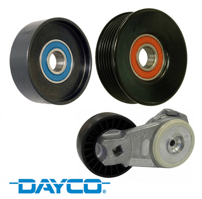 DAYCO AUTOMATIC BELT TENSIONER AND PULLEY KIT TO SUIT FORD TERRITORY SX SY SZ BARRA 182 190 195 245T 4.0L I6