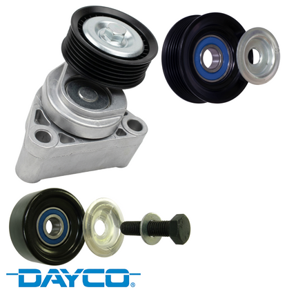 DAYCO AUTOMATIC BELT TENSIONER AND PULLEY KIT TO SUIT HOLDEN CALAIS VT VX VY VZ LS1 5.7L V8
