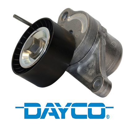 DAYCO AUTOMATIC BELT TENSIONER AND PULLEY KIT TO SUIT NISSAN NAVARA NP300 D23 YS23DDT YS23DDTT TWIN TURBO DIESEL 2.3L I4