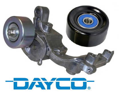 DAYCO AUTOMATIC BELT TENSIONER AND PULLEY KIT TO SUIT TOYOTA HILUX GGN15R GGN25R GGN26R GGN120R GGN125R 1GR-FE SUPERCHARGED 4.0L V6